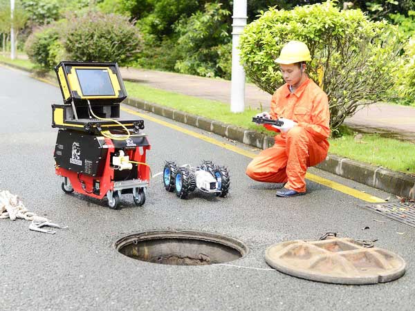 广南管道机器人检测